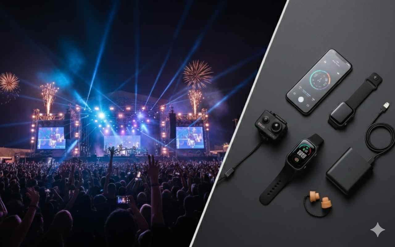 5 Gadget Wajib Bawa Saat Nonton Festival Musik Outdoor Agar Makin Seru!
