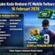 Buruan Klaim! Ada 37 Kode Redeem FC Mobile Spesial Hadiah Carpet Legend di 16 Februari 2026