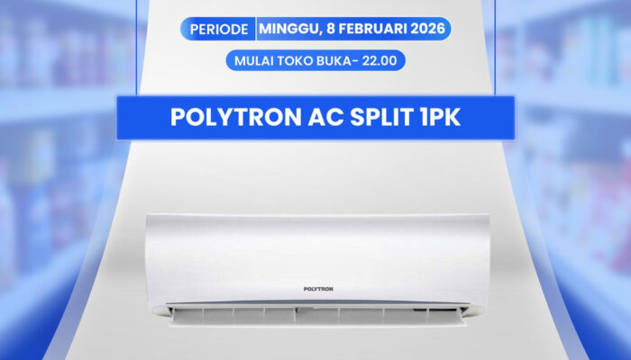 AC Polytron 1 PK Cuma 3,3 Juta di Transmart Jangan Sampai Lewat!