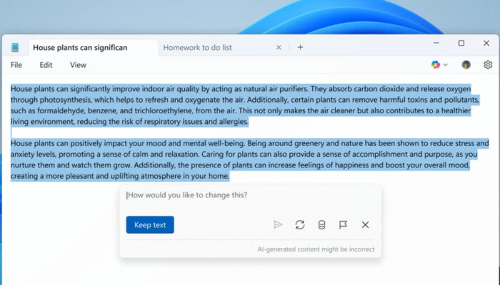 Fitur AI Notepad Windows 11 Bikin Geger Keamanan Pengguna