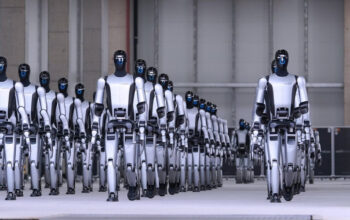 Gila China Kerahkan Robot Humanoid Canggih di Perbatasan