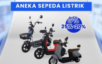 Harga Sepeda Listrik Anjlok di Transmart Hemat Jutaan Rupiah