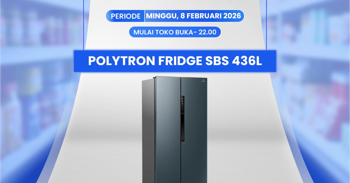 Kulkas Polytron 436L di Transmart Diskon Jutaan Ini Faktanya