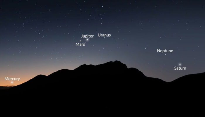 Langit Februari 2026 6 Planet Berjajar Indah Jangan Lewatkan!