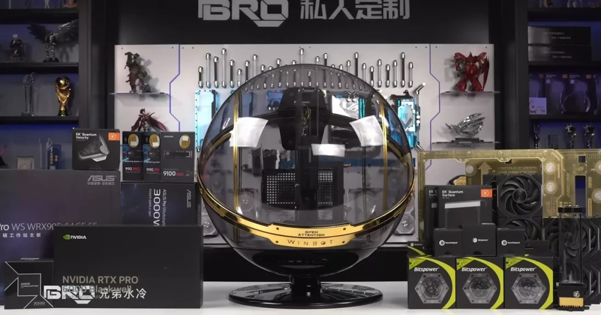 PC Bola Kristal Rp 950 Juta Spek Workstation Bikin Melongo