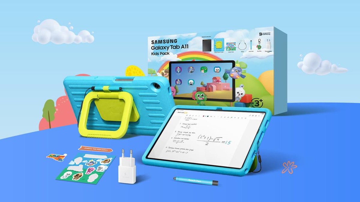 Samsung Galaxy Tab A11 Kids Pack Hadir: Tablet Edukasi Aman untuk Anak di Era Digital