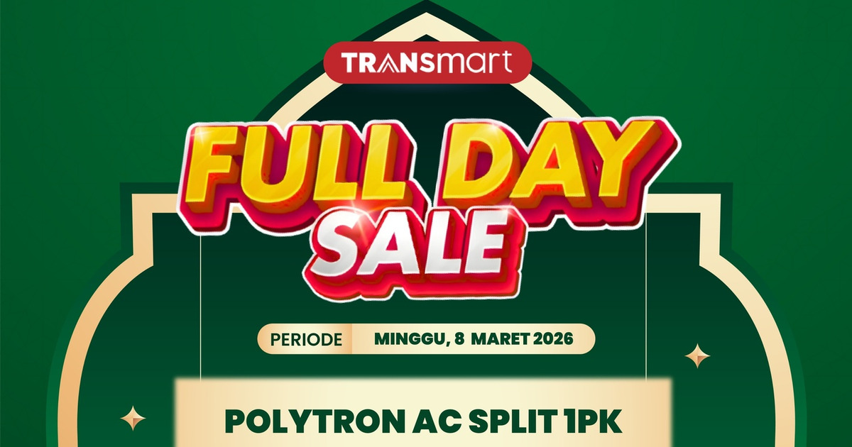 AC Polytron 1 PK Diskon Jutaan di Transmart Ini Faktanya