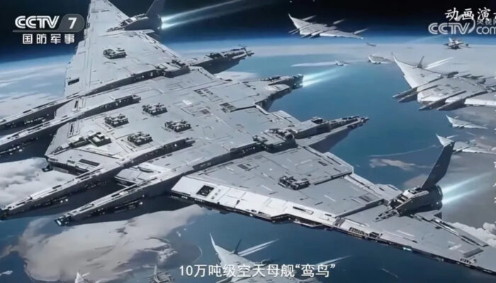 Ambisi Gila China Kapal Induk Terbang 120.000 Ton Ini Nyata