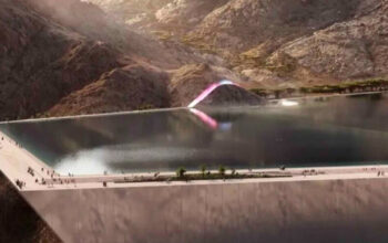 Danau Raksasa Rp125 T di Gurun Saudi Wujudkan NEOM Fantastis