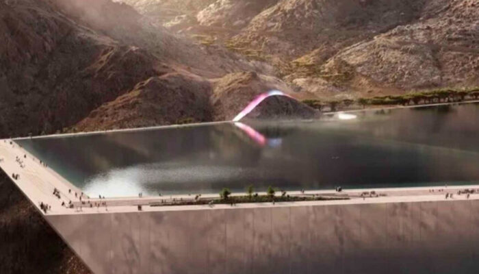 Danau Raksasa Rp125 T di Gurun Saudi Wujudkan NEOM Fantastis