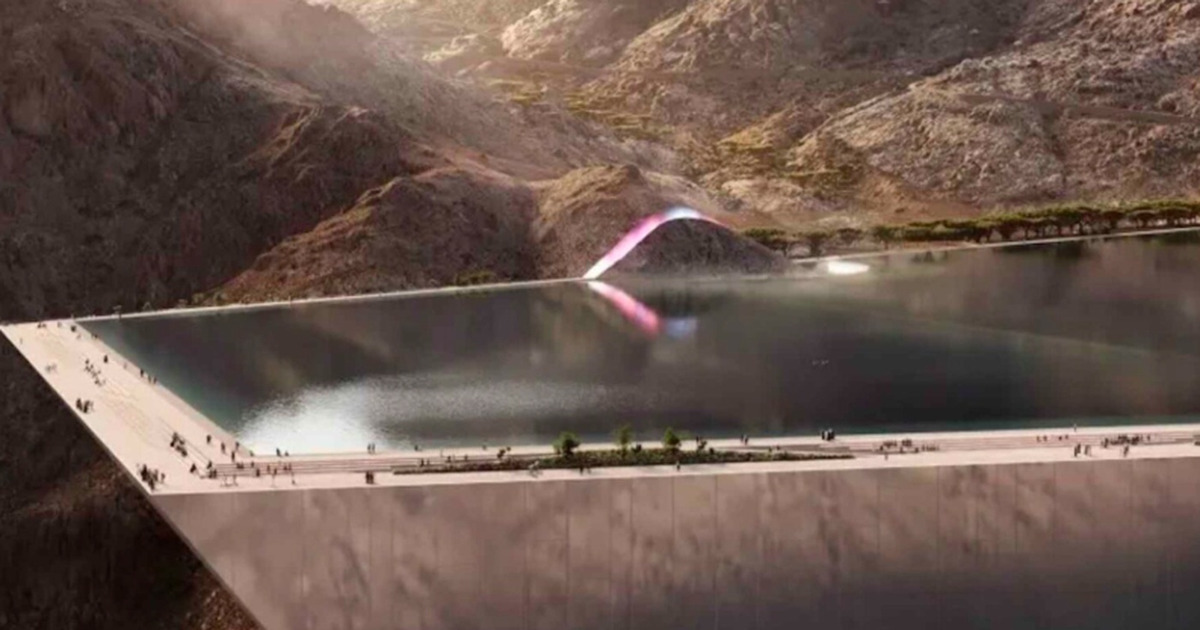 Danau Raksasa Rp125 T di Gurun Saudi Wujudkan NEOM Fantastis