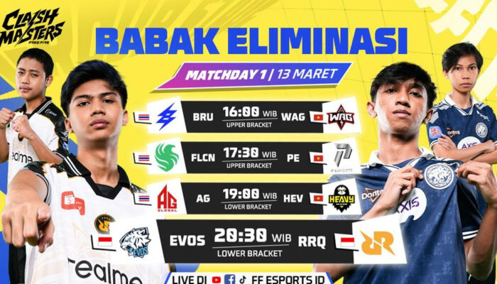 Derby Panas FFCM SEA 2026 RRQ Kazu vs Evos Divine Siapa Unggul