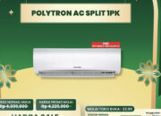 Diskon AC 1 PK Transmart Polytron Fantastis Hemat Jutaan!