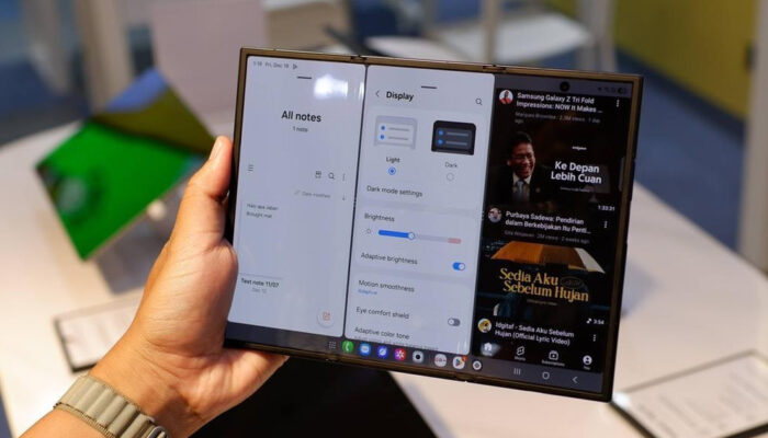 Hanya 3 Bulan Galaxy Z TriFold Samsung Dikabarkan Disetop