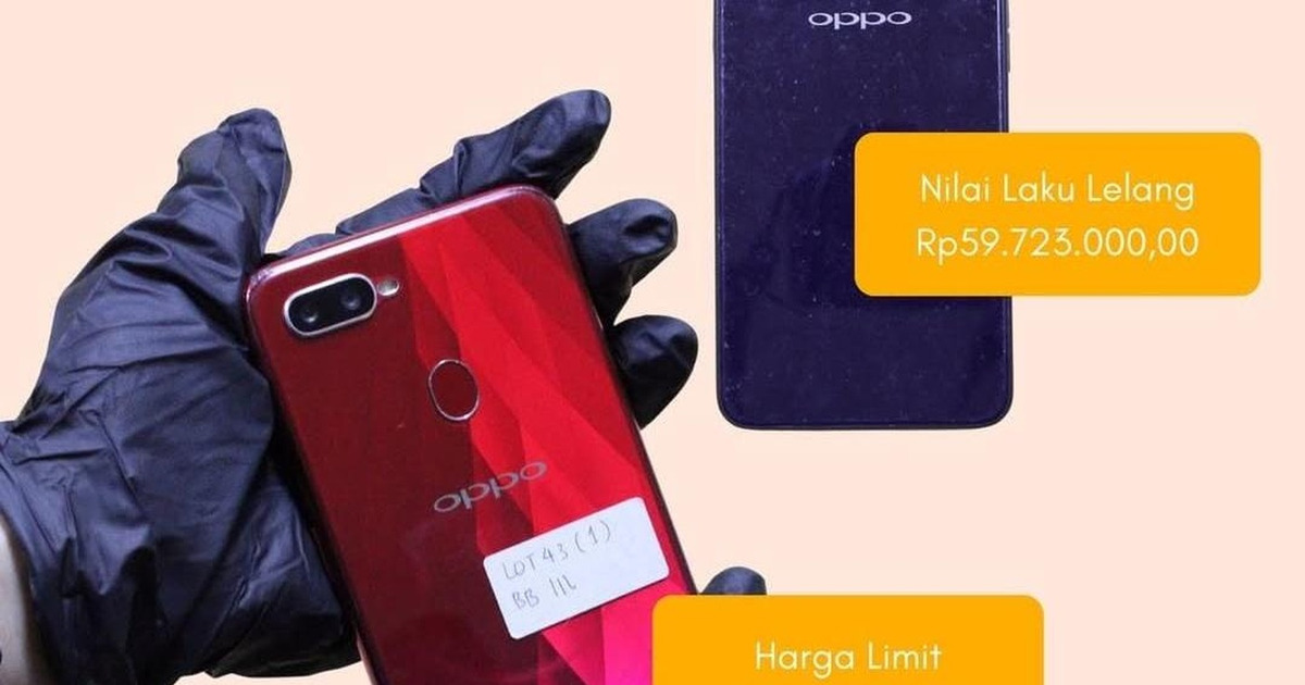HP Oppo 59 Juta Lelang KPK Apa Motif Pembeli Sebenarnya?