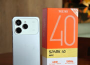 HP Rp1 Jutaan Tampilan iPhone Tecno Spark 40 Layak Beli