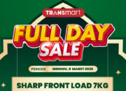 Mesin Cuci Front Load 7KG Canggih Turun Harga di Transmart!