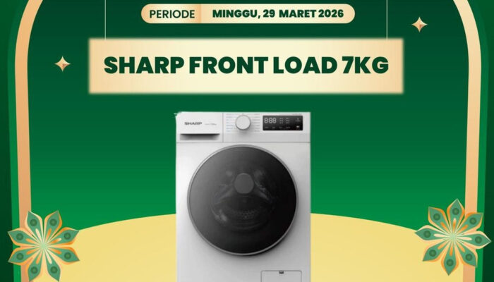 Mesin Cuci Front Load Murah di Transmart Hemat Jutaan!