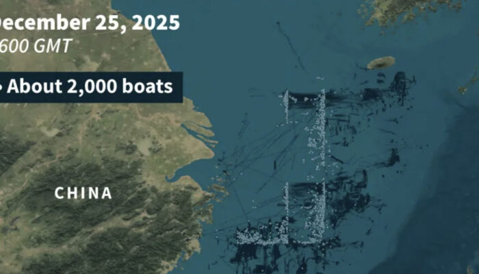 Misteri Armada China Formasi Aneh Gemparkan Lautan Dunia