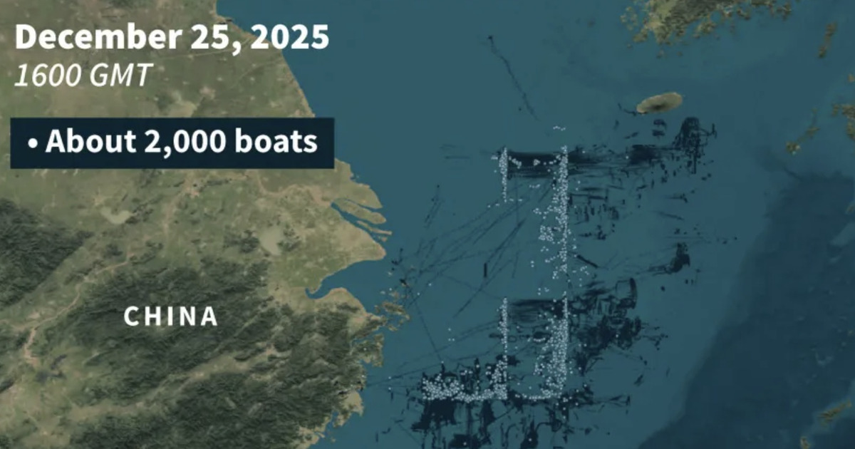 Misteri Armada China Formasi Aneh Gemparkan Lautan Dunia