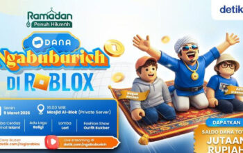 Ngabuburit Seru di Roblox Bareng DANA Hadiah Jutaan Rupiah