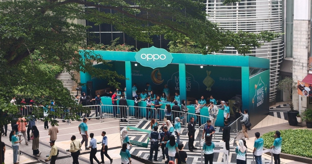 OPPO Guncang Ramadan 2026 60.000 Makanan Gratis Terbagi Habis