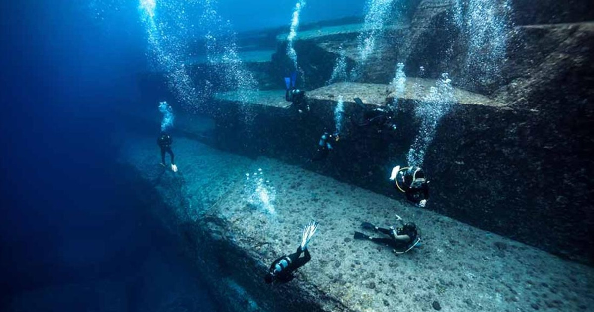 Piramida Raksasa Jepang Bawah Laut Penemuan Menggemparkan