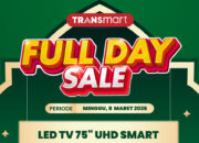 Promo TV 75 Inci di Transmart Diskon Fantastis Hemat Jutaan
