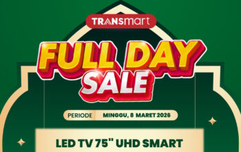 Promo TV 75 Inci di Transmart Diskon Fantastis Hemat Jutaan