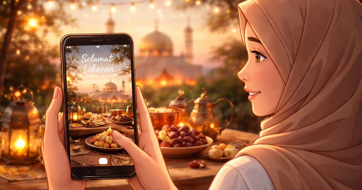 Rayakan Lebaran 2026 Kirim Ucapan Digital Paling Berkesan