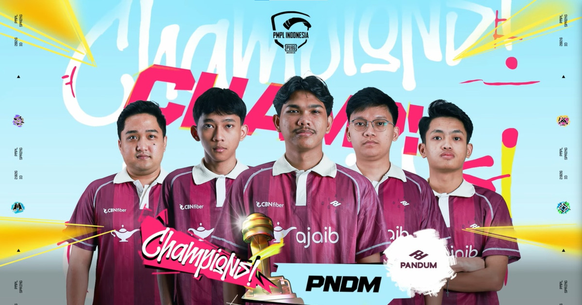 Sensasi Team Pandum Juara PMPL ID Spring 2026 Lolos Jakarta