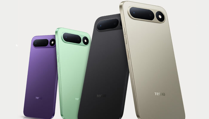 Tecno Spark 50 5G Hadir Desain Pixel Baterai Monster