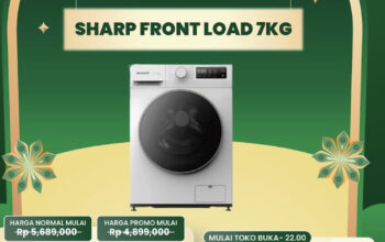 Terungkap Harga Mesin Cuci Front Load Anjlok di Transmart!