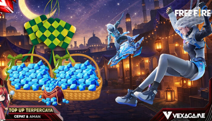 THR Cair? VexaGame Beri Diskon Diamond FF Besar Jelang Lebaran!