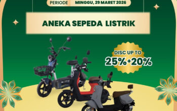 Transmart Bikin Geger Diskon Sepeda Listrik Jutaan Rupiah!