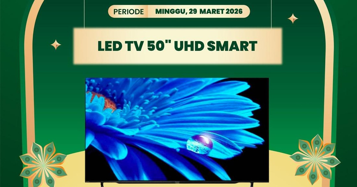TV 50 Inci UHD Smart Diskon Gila di Transmart Jangan Ketinggalan