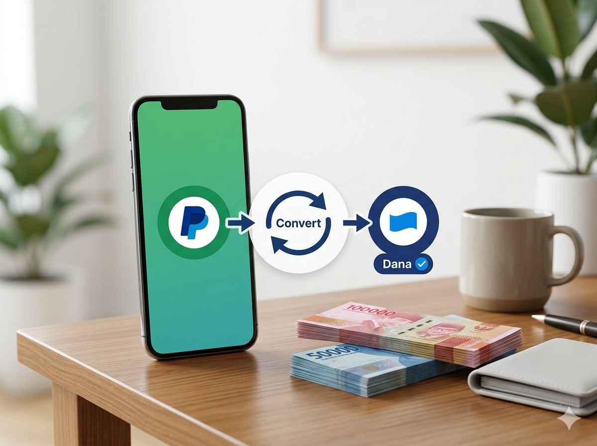 Jasa Convert Saldo PayPal ke Dana 24 Jam Cepat, Aman, dan Terpercaya
