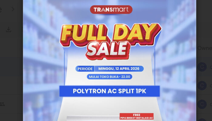 AC Polytron 1 PK Diskon Gila di Transmart Hemat Jutaan!