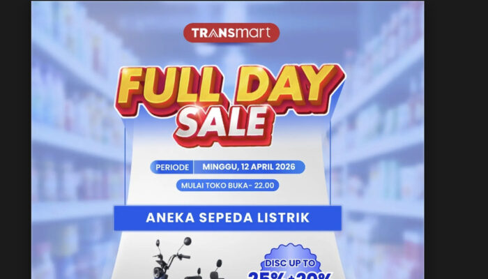 Diskon E-Bike Transmart Sampai 70 Persen Jangan Ketinggalan