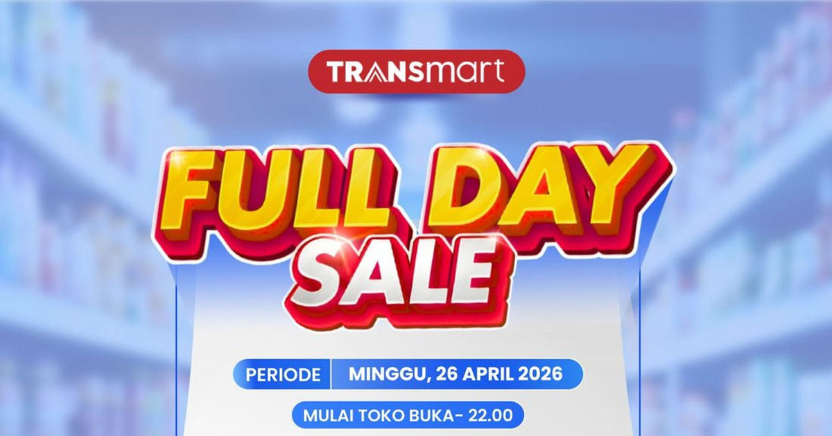 Diskon Gila Mesin Cuci Sharp di Transmart Full Day Sale!