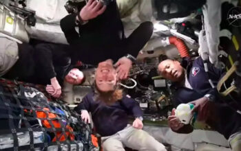 Gila! Astronaut Artemis II Tidur Mirip Kelelawar di Bulan