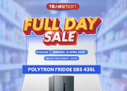 Harga Kulkas Side by Side Polytron Anjlok di Transmart!