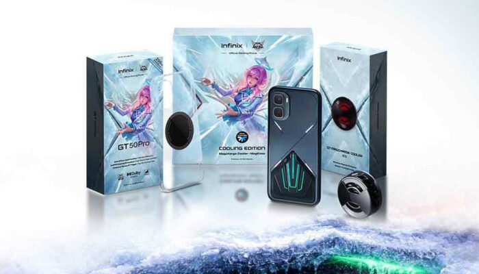 Infinix GT 50 Pro Rilis Gaming Stabil Berkat Cooling Baru