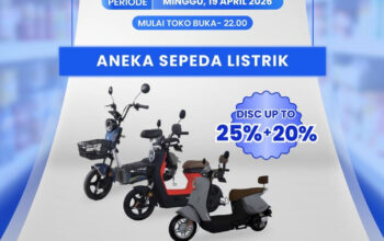 Jangan Lewatkan Diskon Sepeda Listrik Transmart Hemat Jutaan!