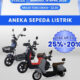Jangan Lewatkan Diskon Sepeda Listrik Transmart Hemat Jutaan!