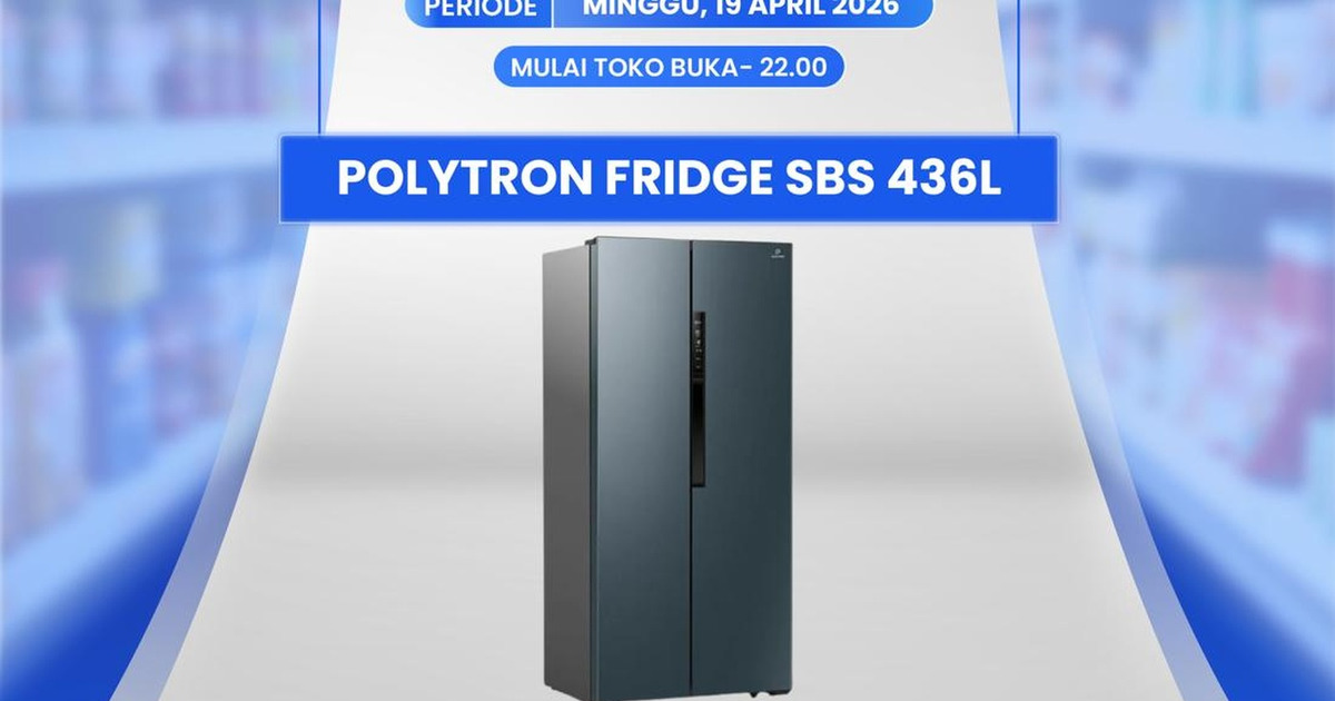 Kulkas Polytron 436L Banting Harga Transmart Full Day Sale