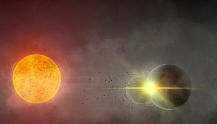 Planet Bertabrakan Penampakan Langka Gegerkan Astronom Dunia