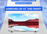 Smart TV 43 Inci Samsung UHD Diskon Gila Transmart April