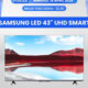 Smart TV 43 Inci Samsung UHD Diskon Gila Transmart April