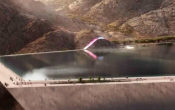 Terungkap Biaya Fantastis Danau Raksasa Arab Saudi di Gurun